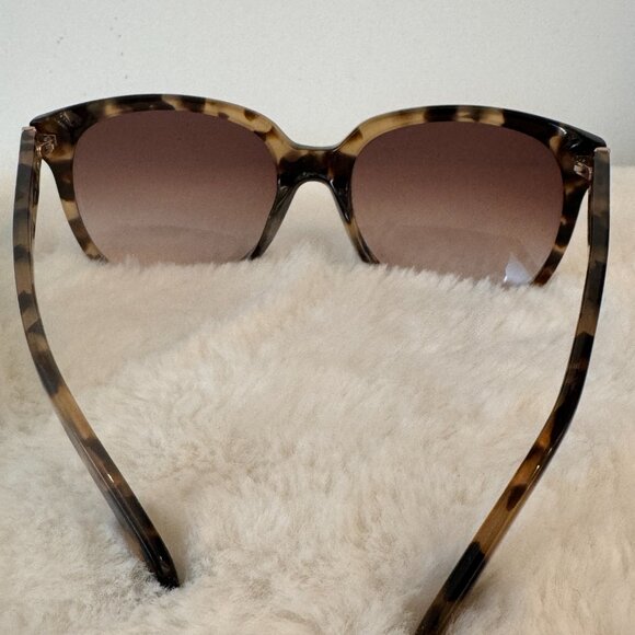 KATE SPADE Bayleigh Camel Tortoise Sunglasses w/Case - Picture 4 of 10